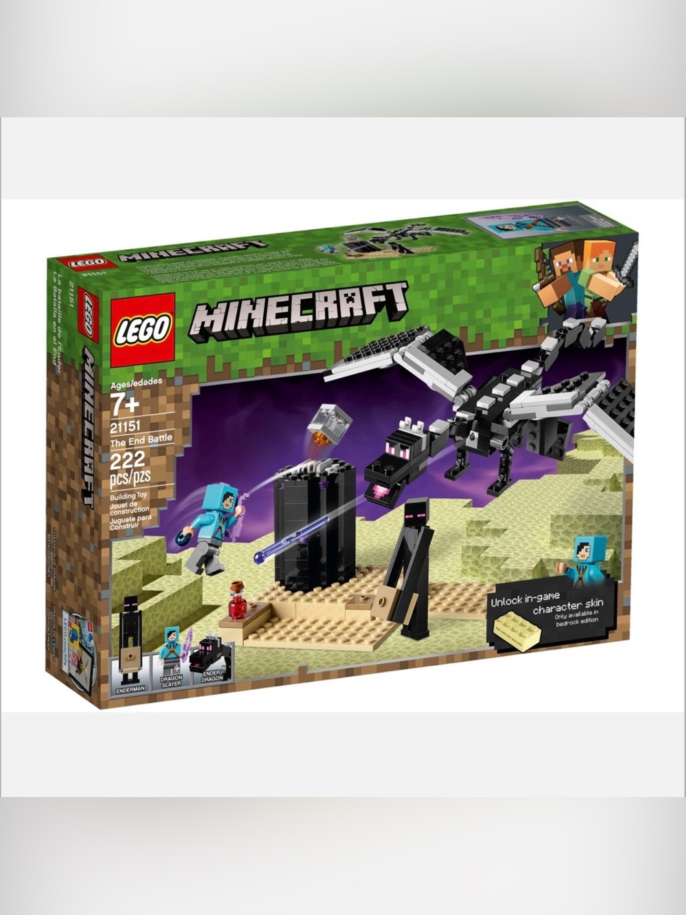 Lego Minecraft The End Battle Set 21151 NEW IN BOX